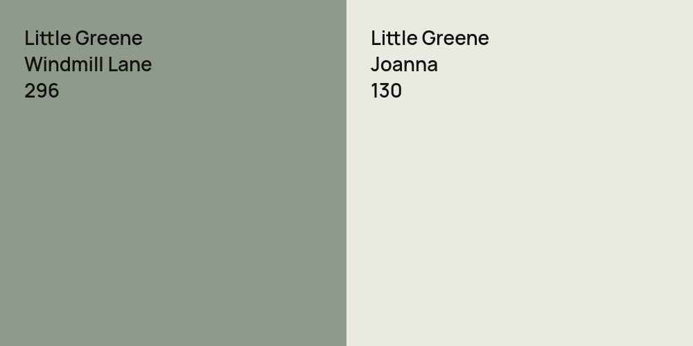 Little Greene Windmill Lane vs. Little Greene Joanna