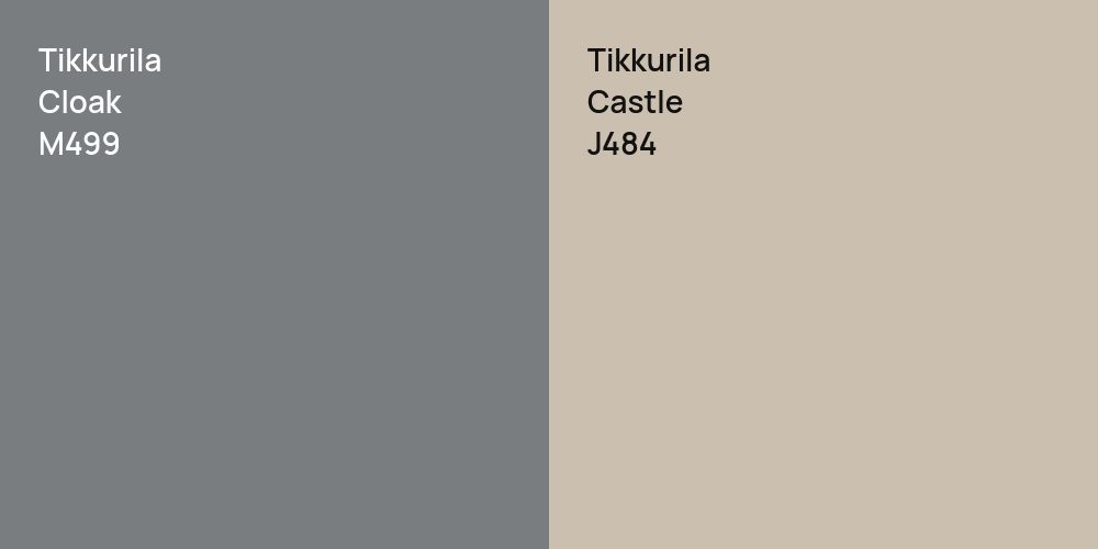 Tikkurila Cloak vs. Tikkurila Castle