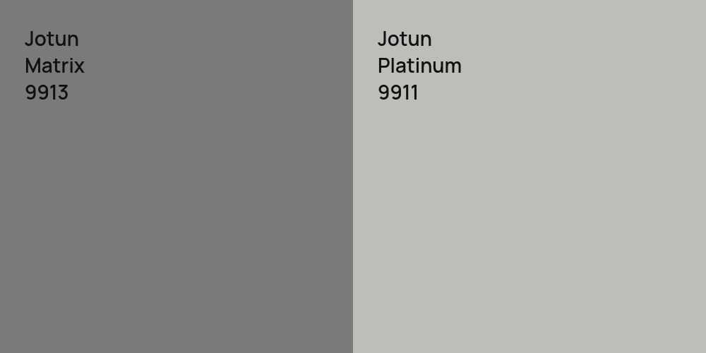 Jotun Matrix vs. Jotun Platinum