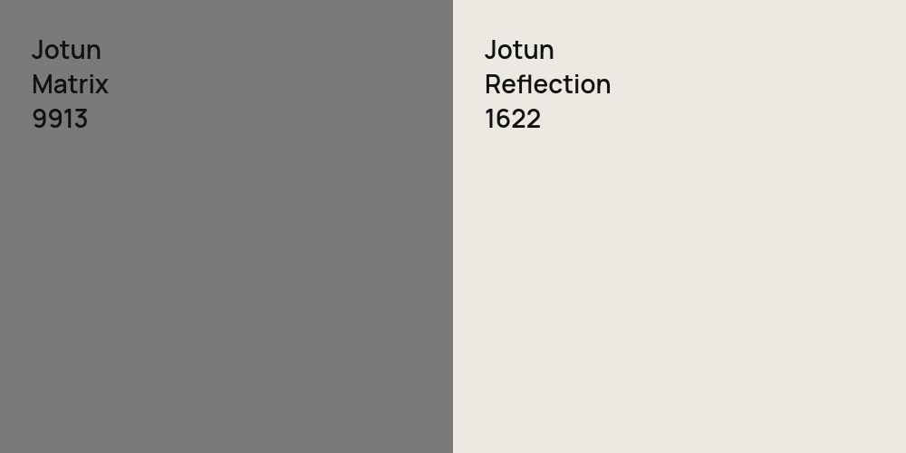 Jotun Matrix vs. Jotun Reflection