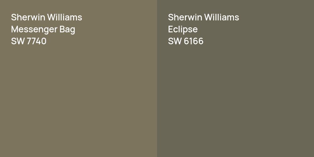 Sherwin Williams Messenger Bag vs. Sherwin Williams Eclipse