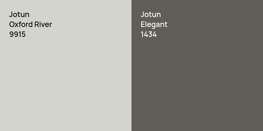 Jotun Oxford River vs. Jotun Elegant