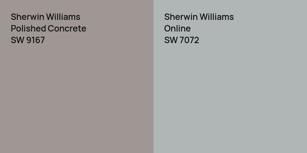 Sherwin Williams Polished Concrete vs. Sherwin Williams Online