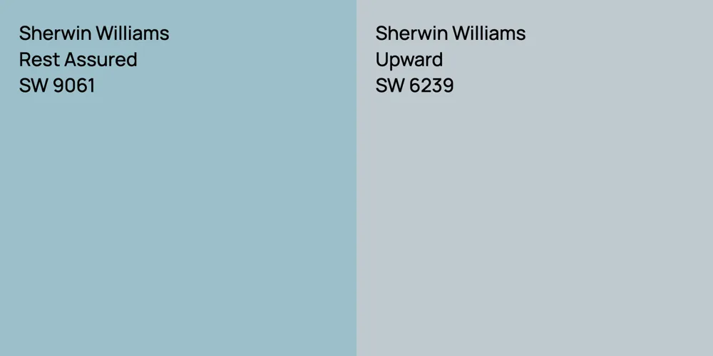 Sherwin Williams Rest Assured vs. Sherwin Williams Upward