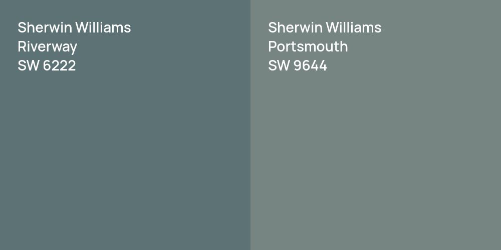 Sherwin Williams Riverway vs. Sherwin Williams Portsmouth