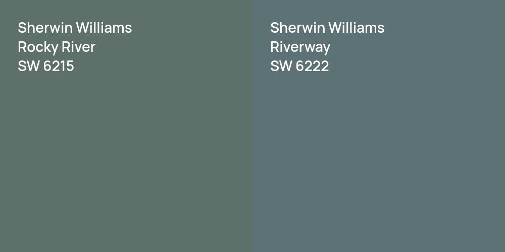 Sherwin Williams Rocky River vs. Sherwin Williams Riverway