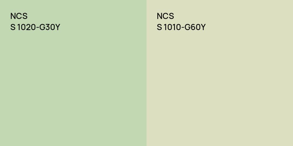 NCS S 1020-G30Y vs. NCS S 1010-G60Y