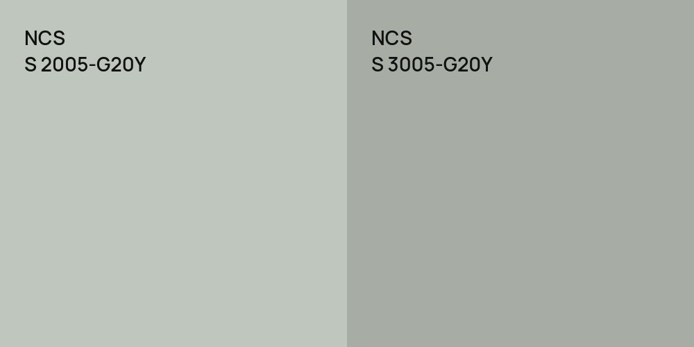 NCS S 2005-G20Y vs. NCS S 3005-G20Y