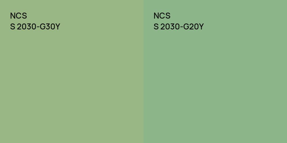 NCS S 2030-G30Y vs. NCS S 2030-G20Y