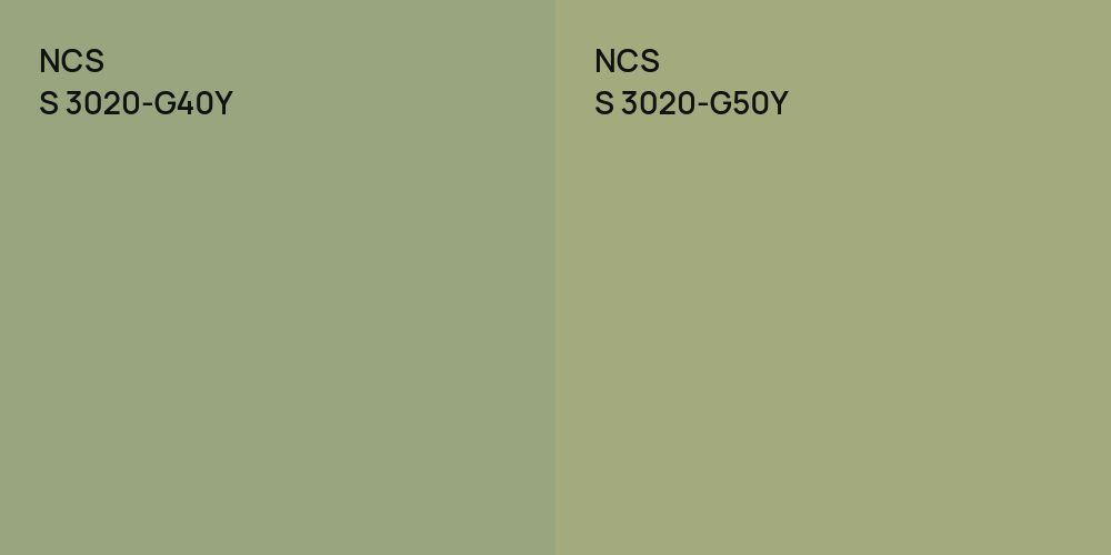 NCS S 3020-G40Y vs. NCS S 3020-G50Y