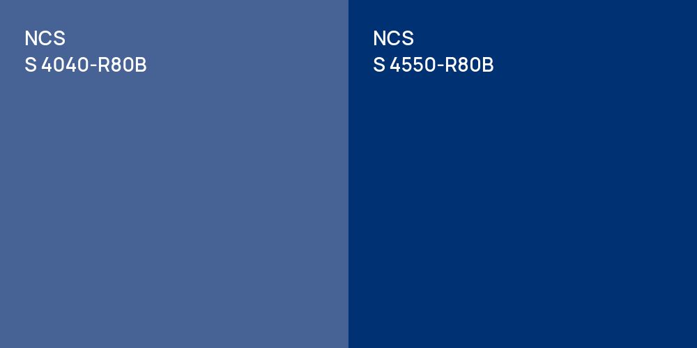 NCS S 4040-R80B vs. NCS S 4550-R80B