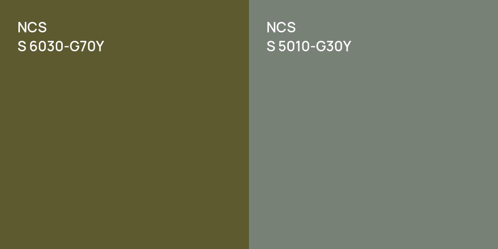 NCS S 6030-G70Y vs. NCS S 5010-G30Y comparison