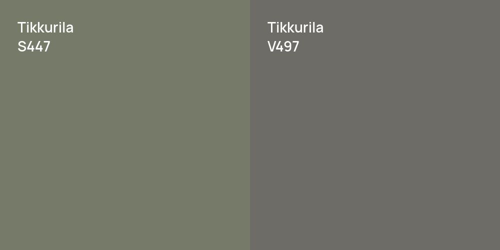 Tikkurila S447 vs. Tikkurila V497