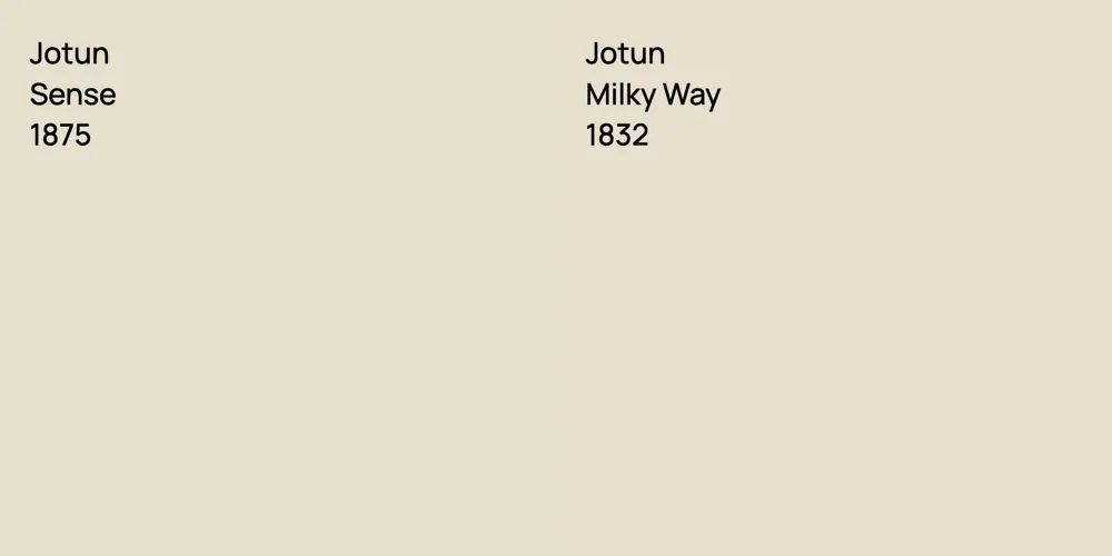 Jotun Sense vs. Jotun Milky Way