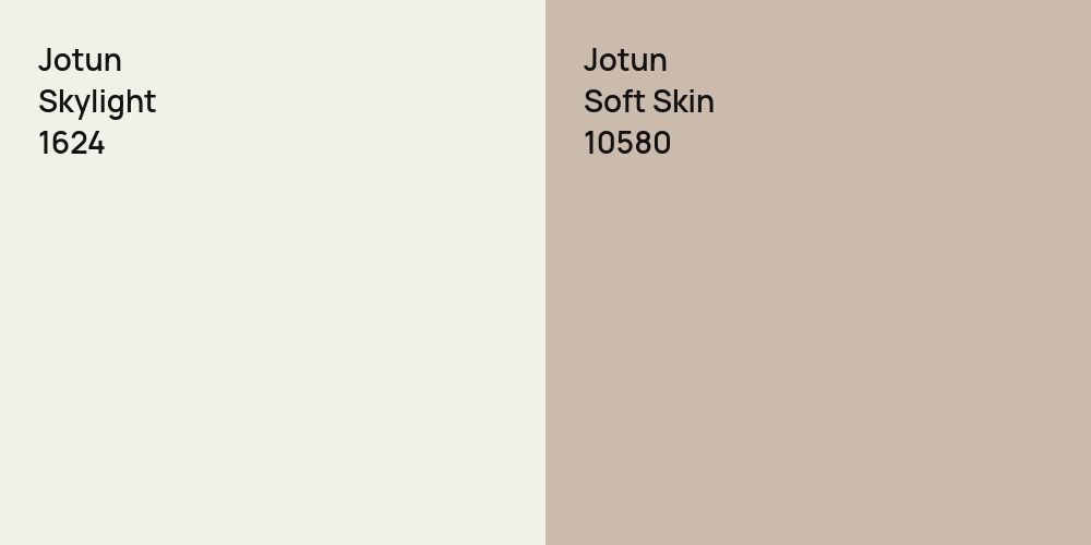 Jotun Skylight vs. Jotun Soft Skin