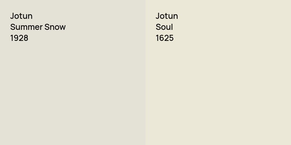 Jotun Summer Snow vs. Jotun Soul