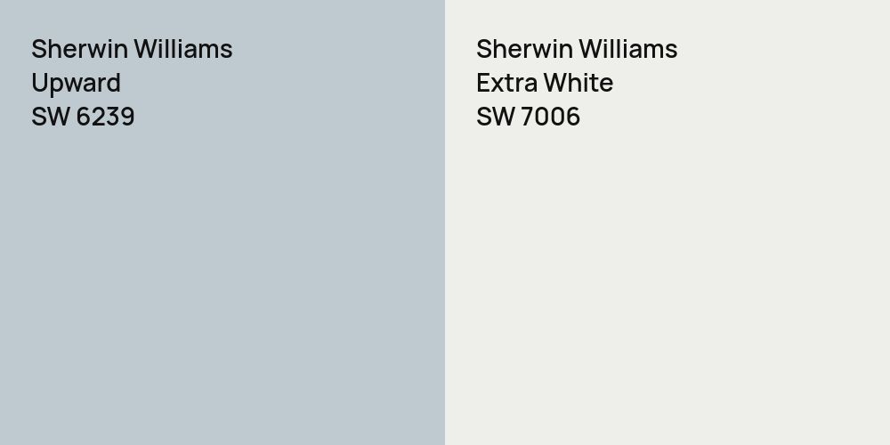 Sherwin Williams Upward vs. Sherwin Williams Extra White