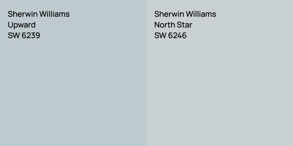 Sherwin Williams Upward vs. Sherwin Williams North Star