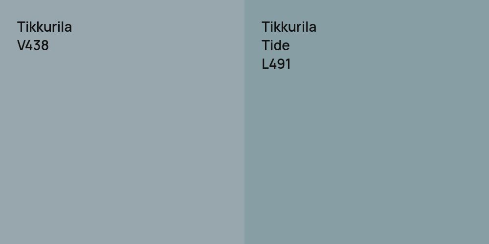 Tikkurila V438 vs. Tikkurila Tide