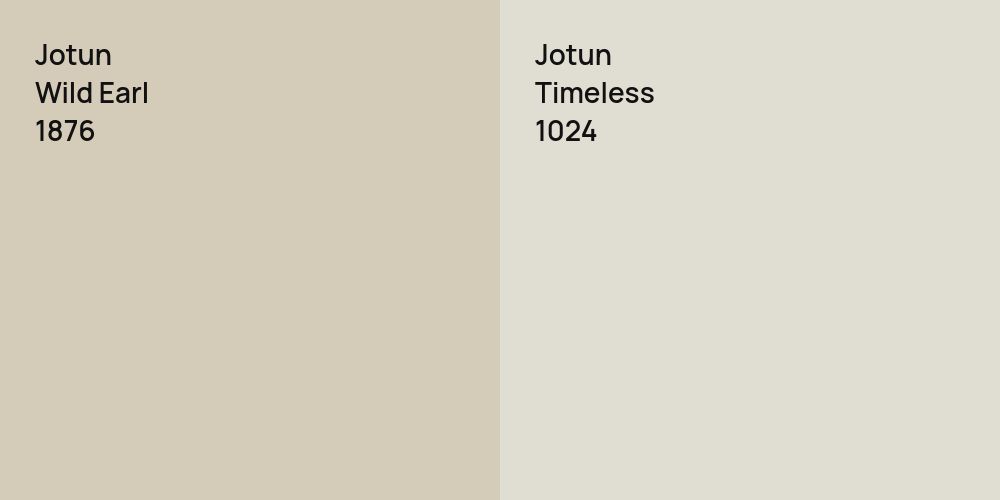 Jotun Wild Earl vs. Jotun Timeless