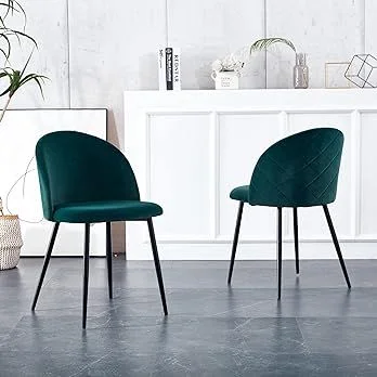 Green Velvet Dining Chairs