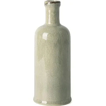 Rustic Grey Ceramic Vase