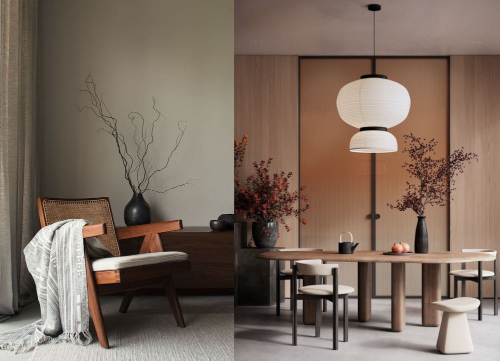 Furniture for Japandi Style Interior