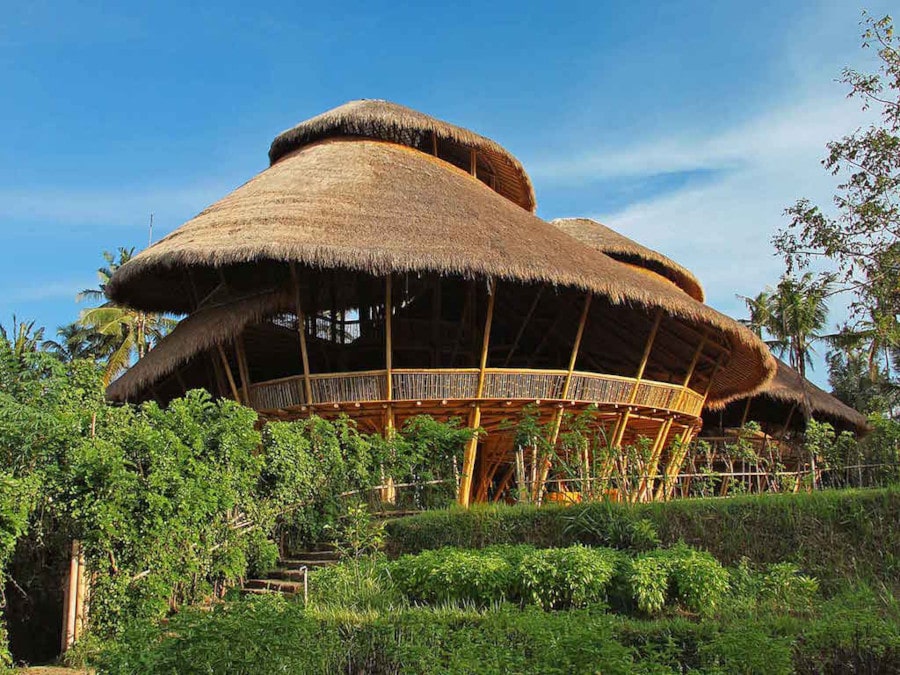 Green school in Bali Biophyllic Design 